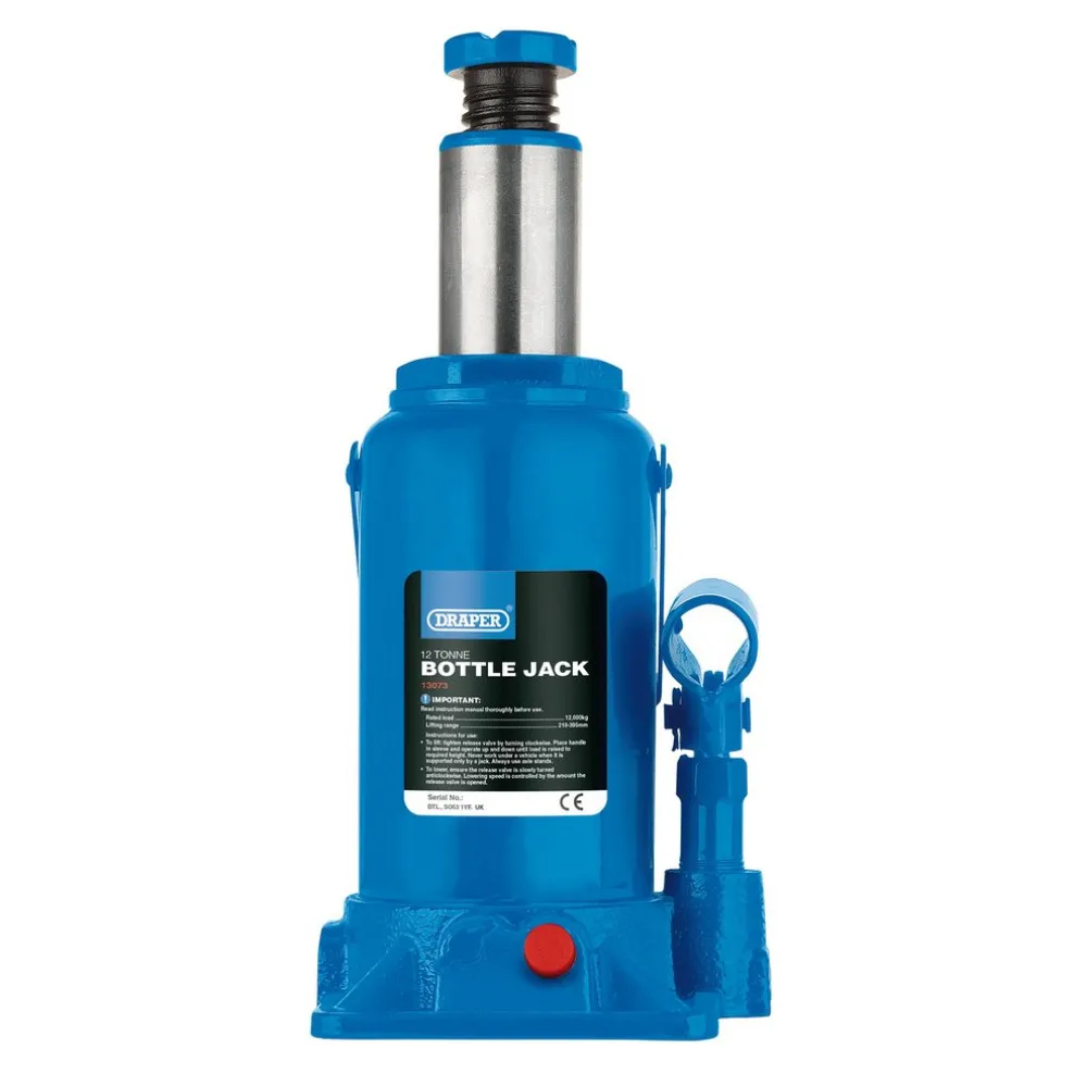 Hydraulic Bottle Jack, 12 Tonne