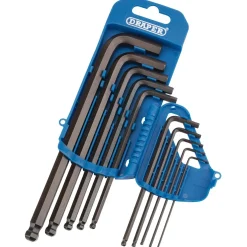 Imperial Hex. and Ball End Hex. Key Set (10 Piece)