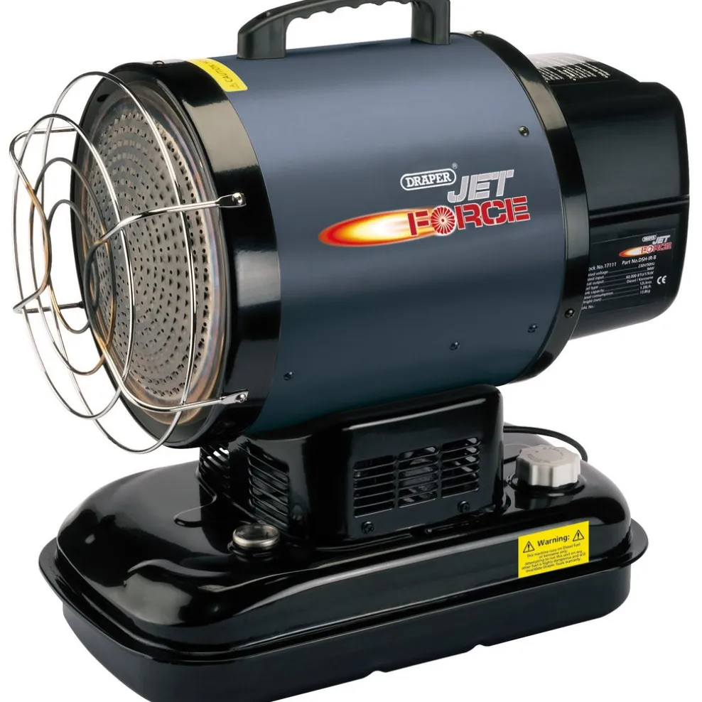 Jet Force Infrared Diesel and Kerosene Space Heater, 60,000 BTU/17kW