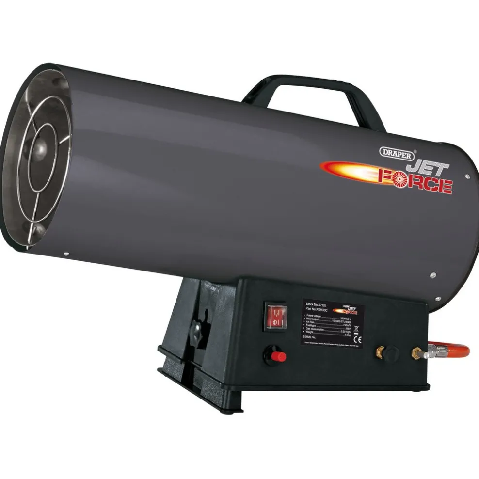 Jet Force Propane Space Heater, 102,000 BTU/30 kW