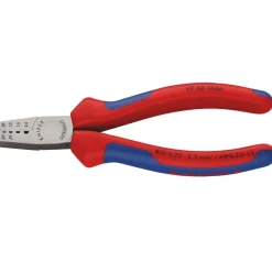 KNIPEX 97 62 145 A Crimping Pliers for Wire Ferrules, 145mm