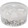 KNIPEX 97 99 910 Assortment Boxes with 1900 Non-Insulated Wire Ferrules, 5 x Wire