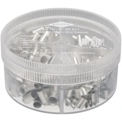 KNIPEX 97 99 911 Assortment Boxes with 350 Insulated Wire Ferrules, 4 parts