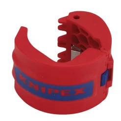 KNIPEX 90 22 10 BK BiX® Cutters for Plastic Pipes and Sealing Sleeves, 72mm
