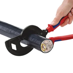 KNIPEX 95 32 320 Cable Cutter, Ratchet Principle, 3-Stage, 320mm