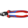 KNIPEX 95 22 165 Cable Shears with Opening Spring, 165mm