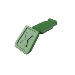 KNIPEX 00 61 10 CG ColorCode Clips Green (10 Pieces), 122mm