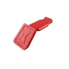KNIPEX 00 61 10 CR ColorCode Clips Red (10 Pieces), 122mm