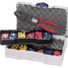 KNIPEX 97 90 26 Crimp Assortment for Cable Connectors, 1 x 97 22 241, 13 Parts, 265mm