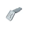 KNIPEX 00 61 10 CS ColorCode Clips Grey (10 Pieces), 122mm