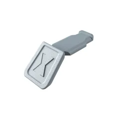 KNIPEX 00 61 10 CS ColorCode Clips Grey (10 Pieces), 122mm