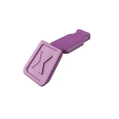 KNIPEX 00 61 10 CV ColorCode Clips Purple (10 Pieces), 122mm