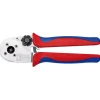 KNIPEX 97 52 67 DT Four-Mandrel Crimping Pliers for DT contacts, 230 mm