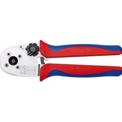 KNIPEX 97 52 67 DT Four-Mandrel Crimping Pliers for DT contacts, 230 mm