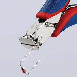 KNIPEX 64 02 115 Electronics End Cutting Nipper with Multi-Component Grips, 115mm
