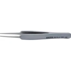 KNIPEX 92 21 11 ESD Precision Tweezers with rubber handles ESD, 123mm