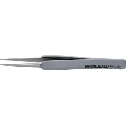 KNIPEX 92 21 14 ESD Precision Tweezers with rubber handles ESD, 130mm
