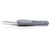 KNIPEX 92 21 10 ESD Precision Tweezers with rubber handles ESD, 123mm