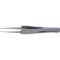 KNIPEX 92 21 10 ESD Precision Tweezers with rubber handles ESD, 123mm