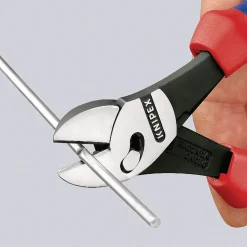 KNIPEX 73 72 180 F TwinForce® High Performance Diagonal Cutter with Opening Spring, 180mm