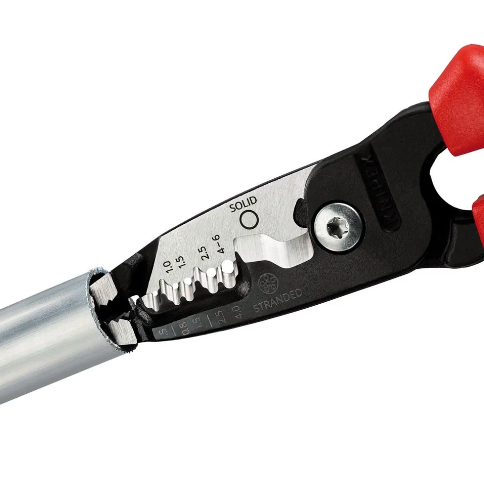 KNIPEX 13 72 200 ME Wire Stripper with Multi-Component Grips, 200mm