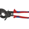 KNIPEX 95 31 250 Ratchet Action Cable Cutter, 250mm