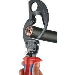 KNIPEX 95 31 250 Ratchet Action Cable Cutter, 250mm
