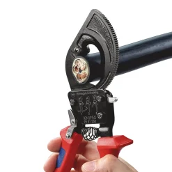 KNIPEX 95 31 250 Ratchet Action Cable Cutter, 250mm