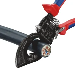 KNIPEX 95 31 250 Ratchet Action Cable Cutter, 250mm