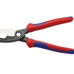 KNIPEX 95 12 200 SB Cable Shears with Twin Cutting Edge, 200mm