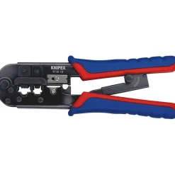 KNIPEX 97 51 10 SB Crimping Pliers for Western Plugs,190mm