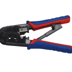 KNIPEX 97 51 10 SB Crimping Pliers for Western Plugs,190mm