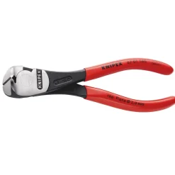 KNIPEX 67 01 160 SBE High Leverage End Cutting Nippers, 160mm