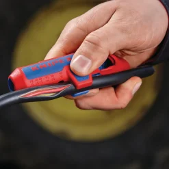 KNIPEX 16 95 03 SB ErgoStrip® PV Stripping Tool, 135mm