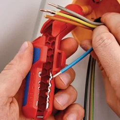 KNIPEX 16 95 02 SB ErgoStrip® Universal Stripping Tool for Left-Handers, 135mm