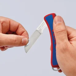 KNIPEX 16 20 50 SB Folding Knife for Electricians,120mm