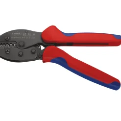 KNIPEX 97 52 38 SB PreciForce® Crimping Pliers, 0.25 — 6.0 mm² Capacity, 220mm