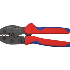 KNIPEX 97 52 36 SB PreciForce® Crimping Pliers, 0.5 — 6.0 mm² Capacity, 220mm