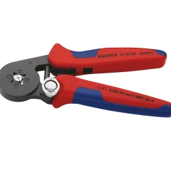 KNIPEX 97 53 04 SB Self-Adjusting Crimping Pliers,2 x 6 mm², 180mm