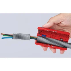 KNIPEX 90 22 02 SB TwistCut® Corrugated Pipe Cutter, 100mm