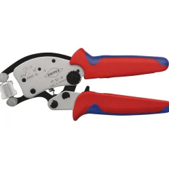 KNIPEX 97 53 18 SB Twistor16® Self-Adjusting Crimping Pliers, 200mm