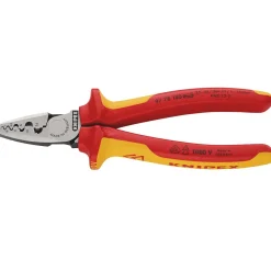KNIPEX 97 78 180 SB VDE Crimping Pliers for Wire Ferrules, 180mm