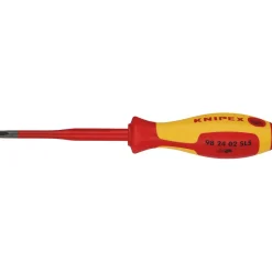 KNIPEX 98 24 02 SLS VDE Insulated Plus/Minus Screwdriver, PH/S2 x 100mm