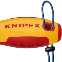 KNIPEX 98 25 02 SLS VDE Insulated Plus/Minus Pozidriv® Screwdriver, PZ/S2 x 100mm