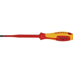 KNIPEX 98 20 55 SL VDE Insulated Slotted Screwdriver, 5.5 x 100mm - Slim
