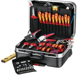KNIPEX 00 21 06 Tool Case "BIG Basic Move" ElectricPlus, 68 Parts