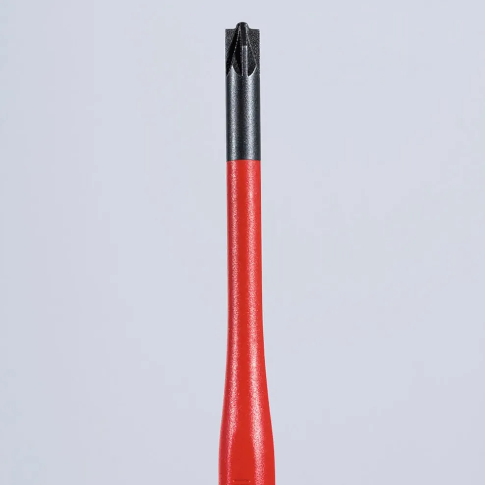 KNIPEX 98 25 01 VDE Insulated Pozidriv® Screwdriver, PZ1 x 80mm