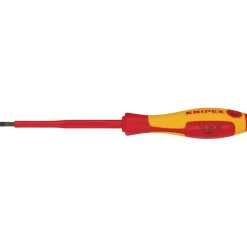 KNIPEX 98 20 40 VDE Insulated Slotted Screwdriver, 4 x 100mm