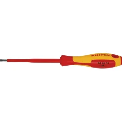 KNIPEX 98 20 35 VDE Insulated Slotted Screwdriver, 3.5 x 100mm