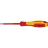 KNIPEX 98 20 25 VDE Insulated Slotted Screwdriver, 2.5 x 75mm